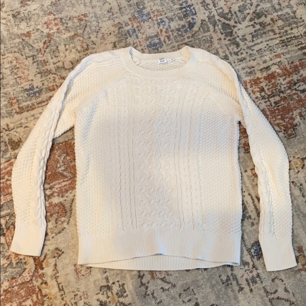 White sweater